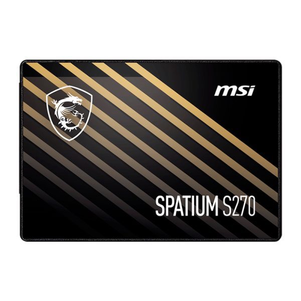 MSI SPATIUM S270 SSD 480GB SATA III 2.5" - 500 MB/s Lectura | 450 MB/s Escritura